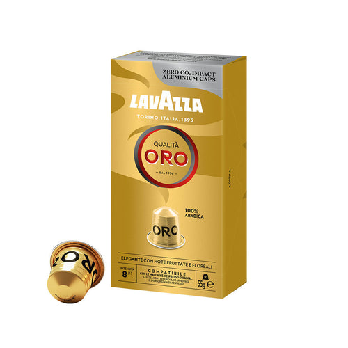 Cápsulas Lavazza Compatibles con Nespresso / Qualita Oro (2 cajas)